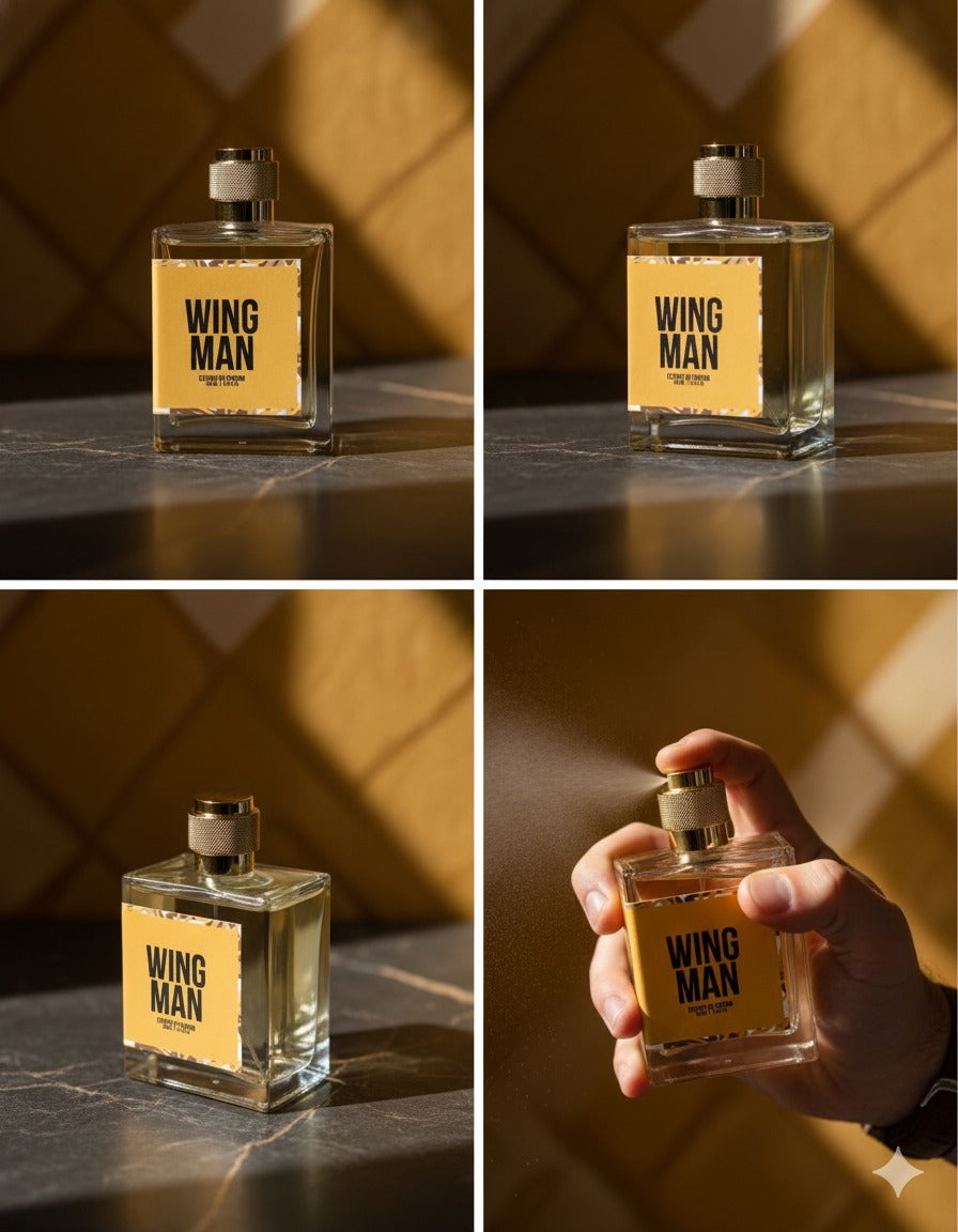 Wing Man Extrait de Parfum – The Confident Masculine Scent (100ml)