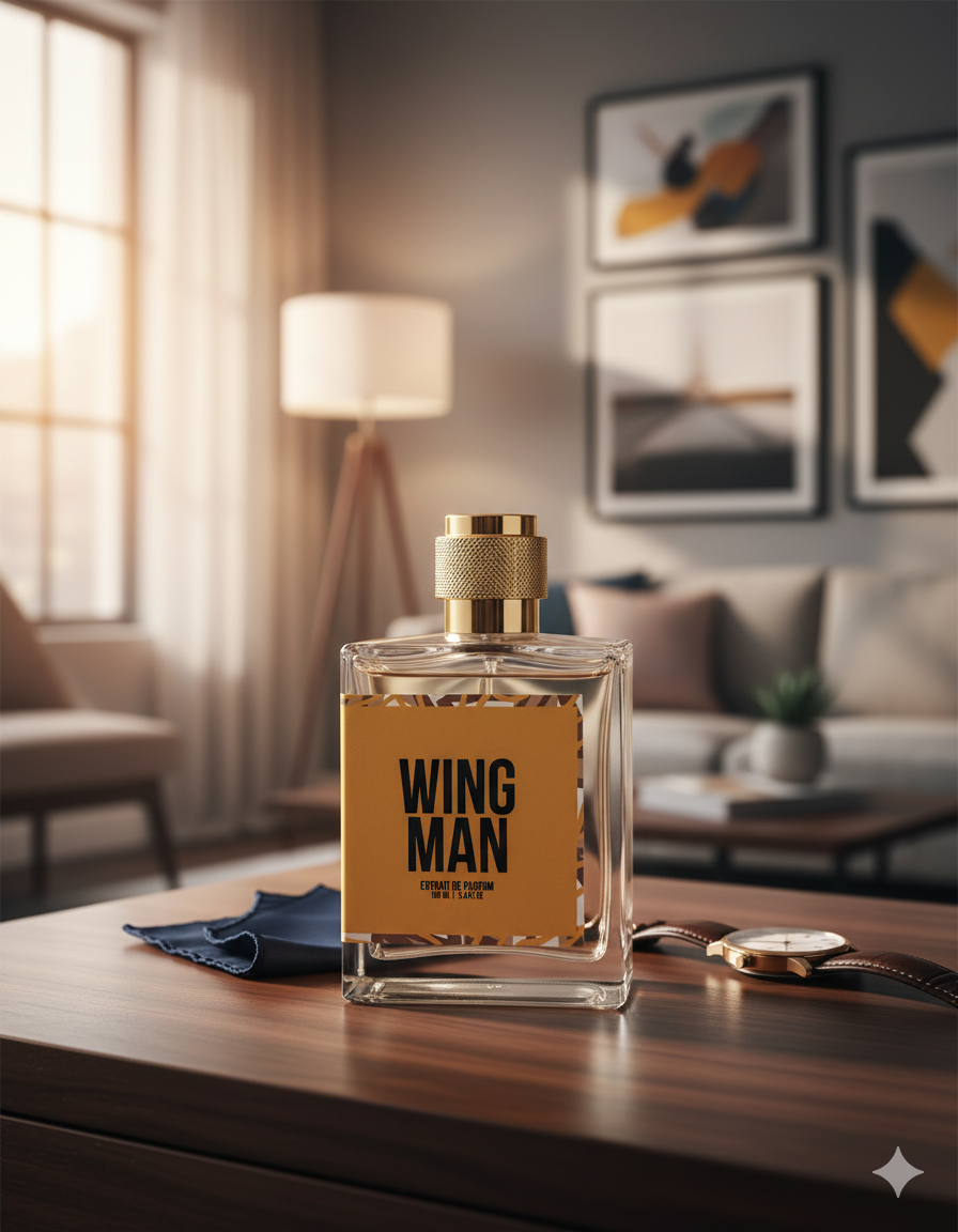 Wing Man Extrait de Parfum – The Confident Masculine Scent (100ml)