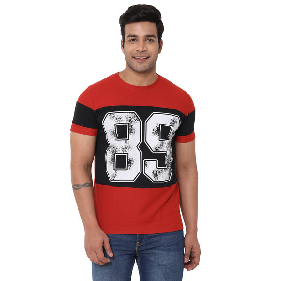 COOL 89 RED MENS T-SHIRT